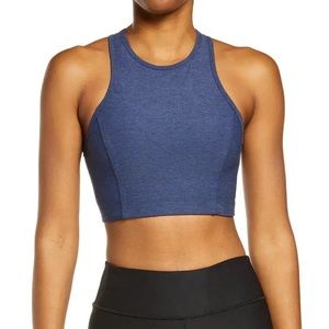 Outdoor Voices • Navy Blue Athena Crop Top